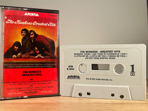 THE MONKEES - Greatest Hits - CASSETTE TAPE