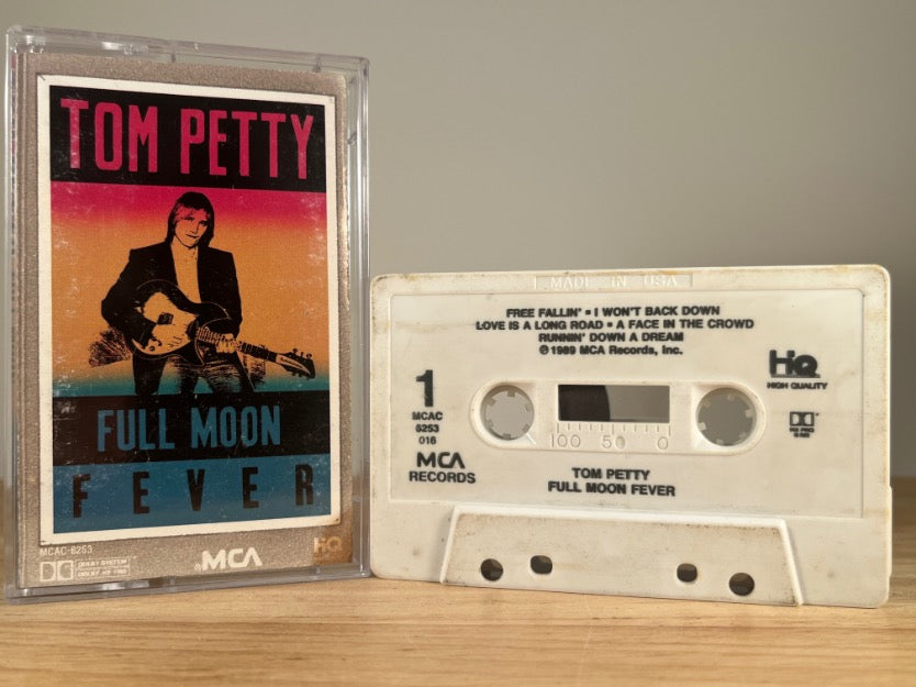 TOM PETTY - Full Moon Fever - CASSETTE TAPE