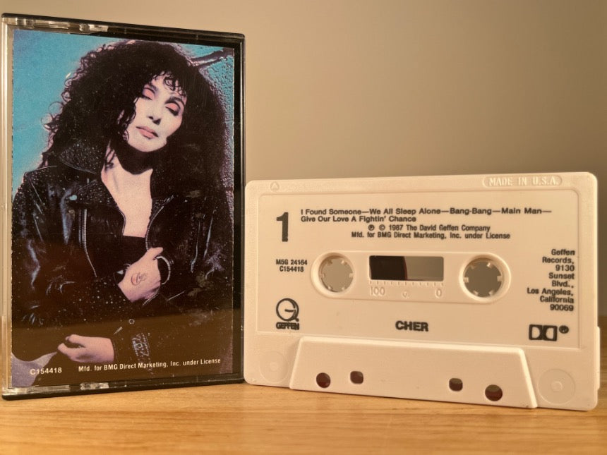 CHER - Cher - CASSETTE TAPE
