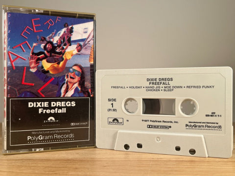 DIXIE DREGS - Freefall - CASSETTE TAPE