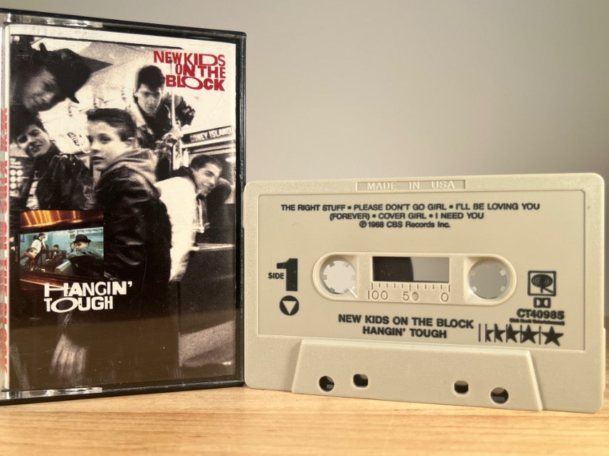 NEW KIDS ON THE BLOCK - Hangin’ Tough - CASSETTE TAPE