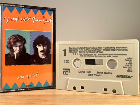 DARYL HALL & JOHN OATES - Ooh Yeah! - CASSETTE TAPE