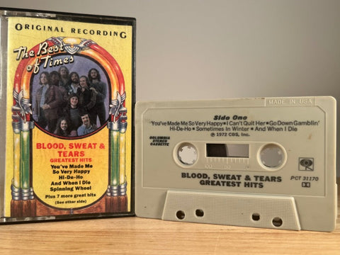 BLOOD, SWEAT & TEARS - Greatest Hits - CASSETTE TAPE