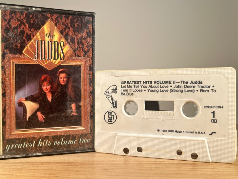 THE JUDDS - Greatest Hits Volume Two - CASSETTE TAPE