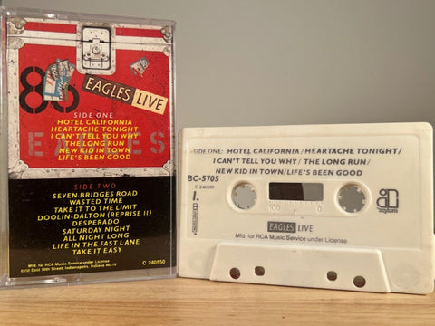 EAGLES - Live - CASSETTE TAPE-2