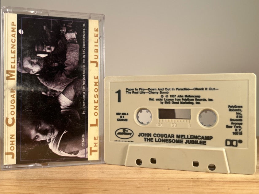 JOHN COUGAR MELLENCAMP - The Lonesome Jubilee - CASSETTE TAPE