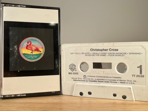 CHRISTOPHER CROSS - Christopher Cross - CASSETTE TAPE
