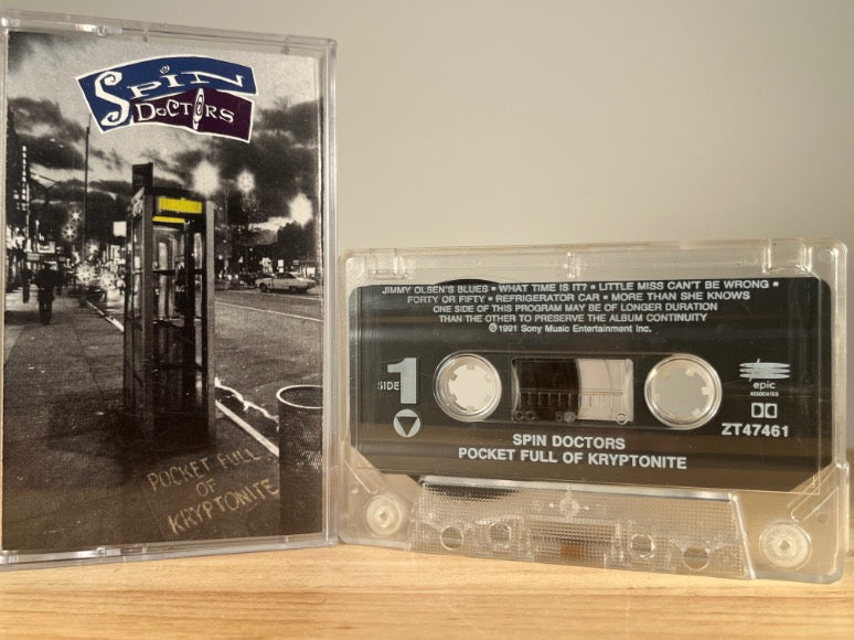 SPIN DOCTORS - Pocket Full of Kryptonite - CASSETTE TAPE