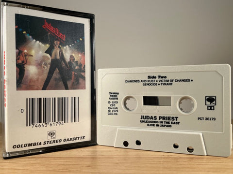 JUDAS PRIEST - Unleashed in the East (Live in Japan) - CASSETTE TAPE