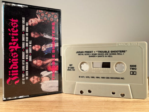 JUDAS PRIEST - Trouble Shooters - CASSETTE TAPE