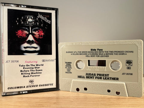JUDAS PRIEST - Hell Bent for Leather - CASSETTE TAPE