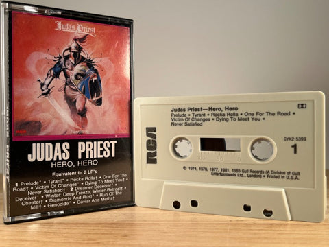 JUDAS PRIEST - Hero, Hero - CASSETTE TAPE