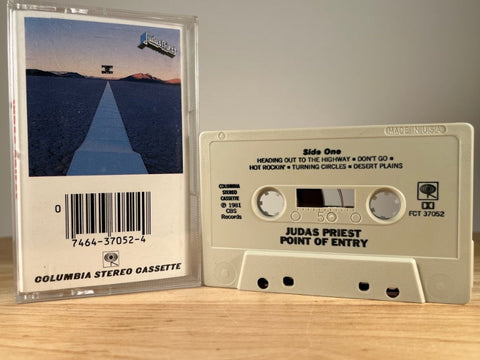 JUDAS PRIEST - Point Of Entry - CASSETTE TAPE