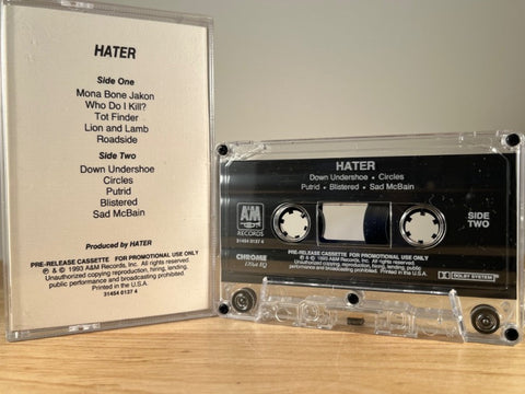 HATER - Hater - CASSETTE TAPE