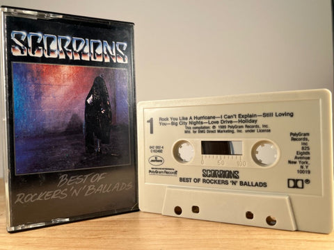 SCORPIONS - Best of Rockers 'n' Ballads - CASSETTE TAPE