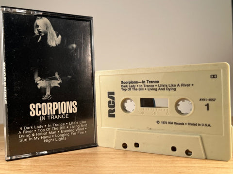 SCORPIONS - In Trance - CASSETTE TAPE