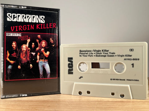 SCORPIONS - Virgin Killer - CASSETTE TAPE