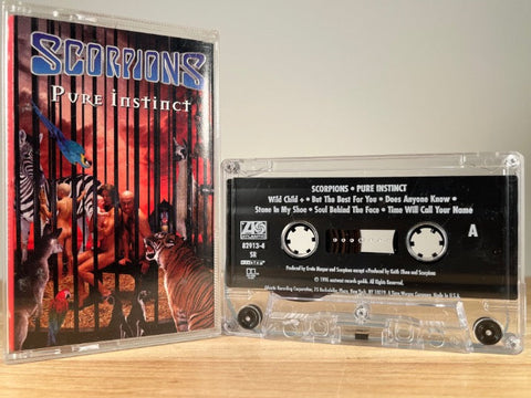 SCORPIONS - Pure Instinct - CASSETTE TAPE