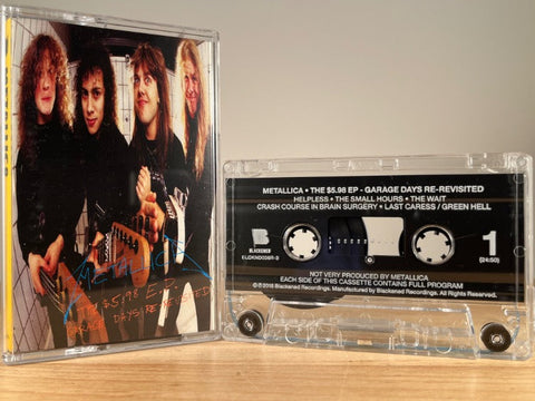 METALLICA - The $5.98 EP: Garage Days Re-Revisited - CASSETTE TAPE