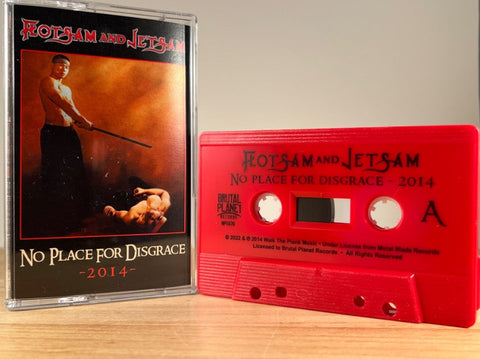 FLOTSAM AND JETSAM - No Place for Disgrace 2014 - CASSETTE TAPE-1