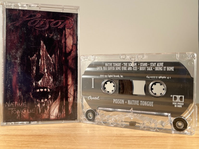POISON - Native Tongue - CASSETTE TAPE