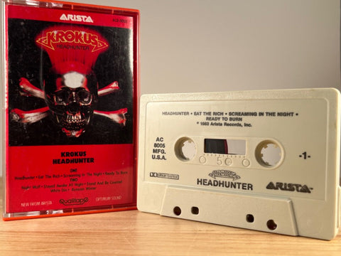 KROKUS - Headhunter - CASSETTE TAPE