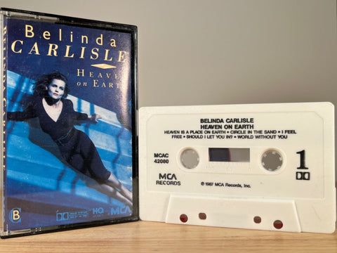 BELINDA CARLISLE - Heaven on Earth - CASSETTE TAPE