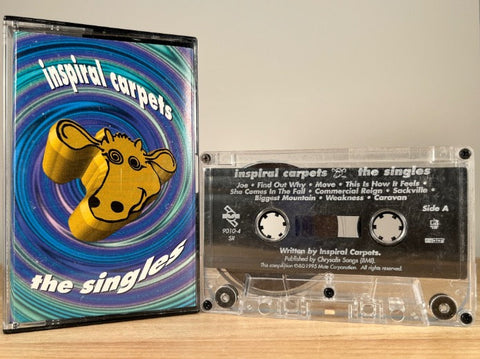 INSPIRAL CARPETS - The Singles - CASSETTE TAPE
