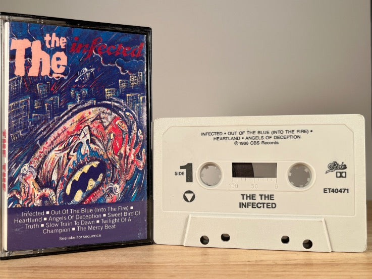 THE THE - Infected - CASSETTE TAPE