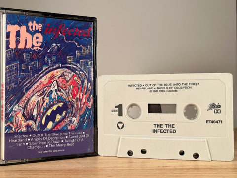 THE THE - Infected - CASSETTE TAPE