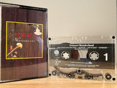 ERASURE - Wonderland - CASSETTE TAPE