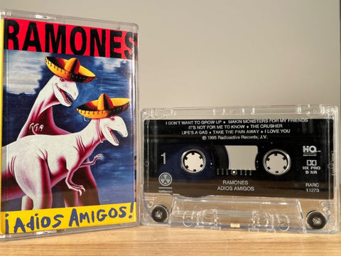RAMONES - Adios Amigos - CASSETTE TAPE