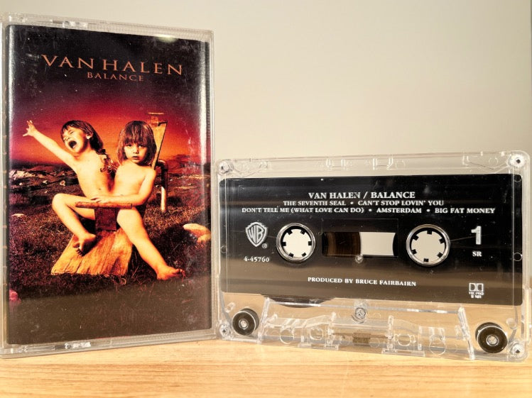 VAN HALEN – balance – CASSETTE TAPE
