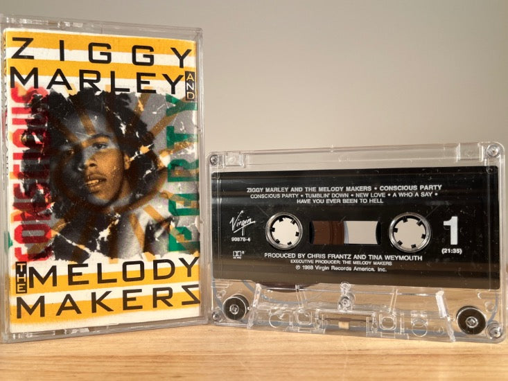 ZIGGY MARLEY - the melody makers - CASSETTE TAPE