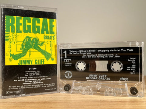 JIMMY CLIFF - Reggae Greats - CASSETTE TAPE
