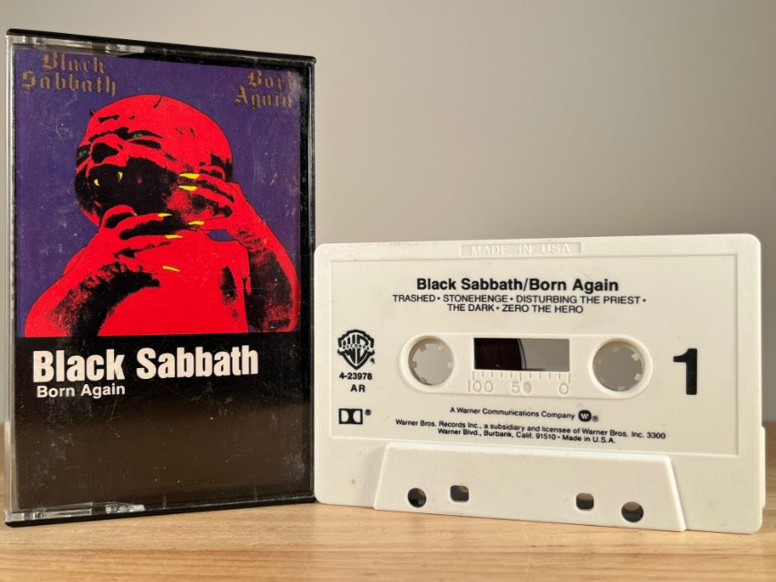 BLACK SABBATH – Born Again – CASSETTE TAPE