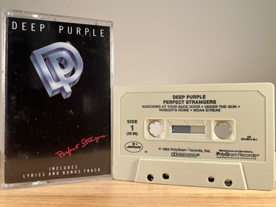 DEEP PURPLE – Perfect Strangers – CASSETTE TAPE