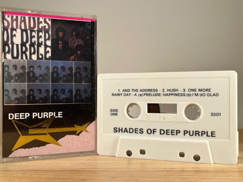 DEEP PURPLE – Shades of Deep Purple – CASSETTE TAPE