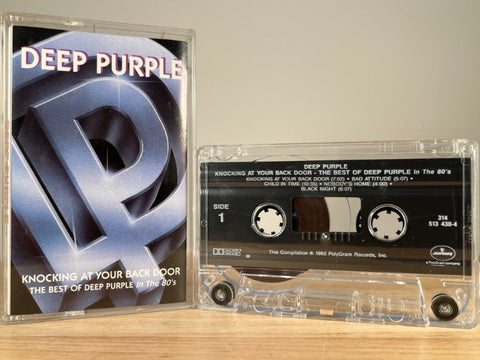 DEEP PURPLE – Knocking at Your Back Door: The Best of Deep Purple in the 80’s – CASSETTE TAPE