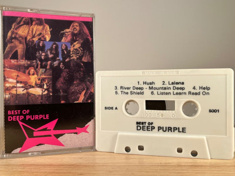 DEEP PURPLE – Best of Deep Purple – CASSETTE TAPE