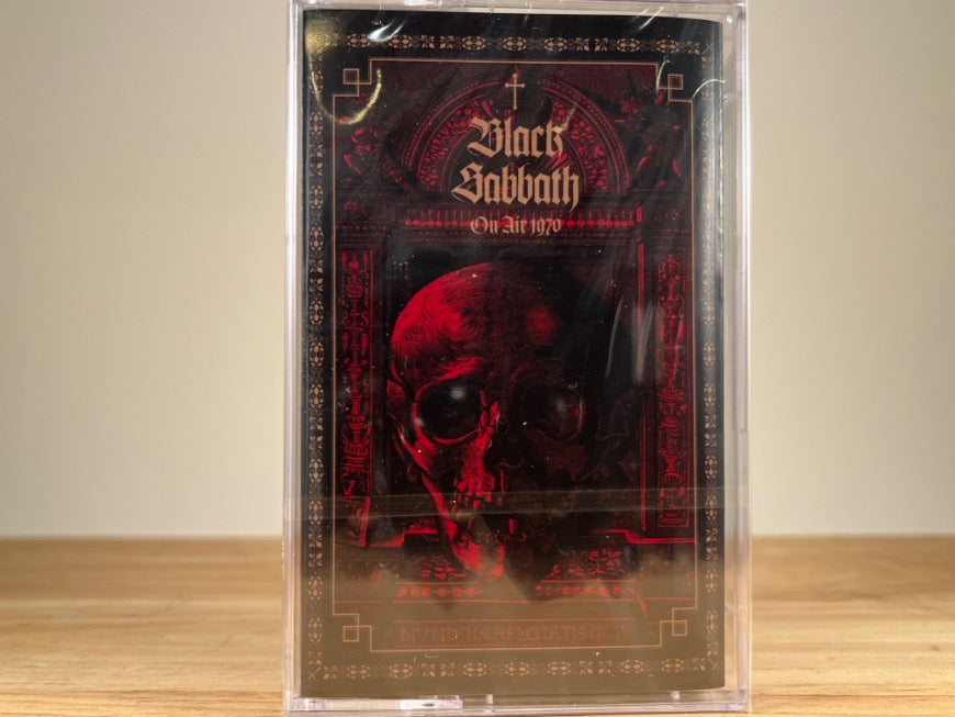 BLACK SABBATH - on air 1970 - BRAND NEW CASSETTE TAPE