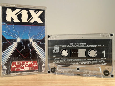 KIX – Blow My Fuse – CASSETTE TAPE