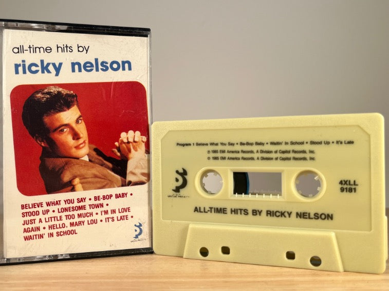 RICKY NELSON - All-Time Hits - CASSETTE TAPE
