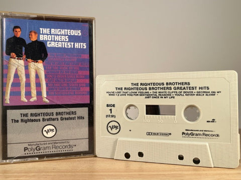 THE RIGHTEOUS BROTHERS - The Righteous Brothers Greatest Hits - CASSETTE TAPE