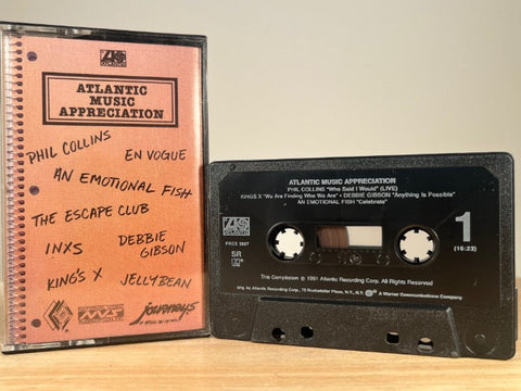 ATLANTIC MUSIC APPRECIATION - Various Artists - CASSETTE TAPE