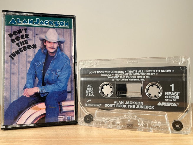 ALAN JACKSON - Don’t Rock the Jukebox - CASSETTE TAPE