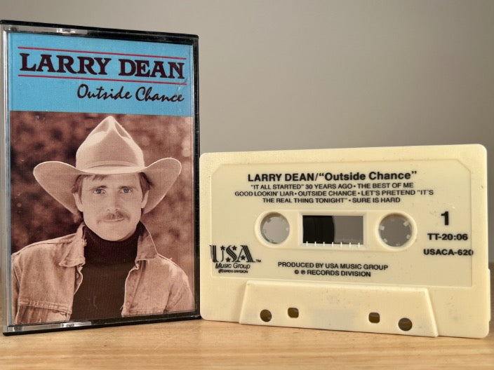 LARRY DEAN - Outside Chance - CASSETTE TAPE