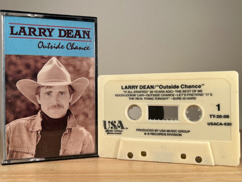 LARRY DEAN - Outside Chance - CASSETTE TAPE
