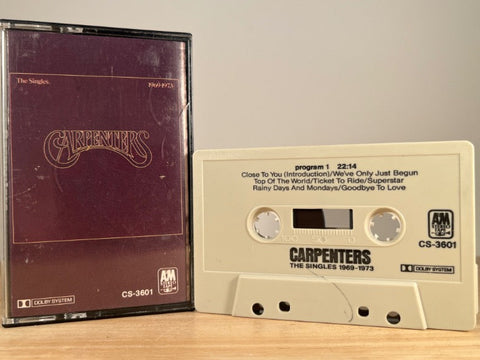 CARPENTERS – The Singles 1969–1973 – CASSETTE TAPE