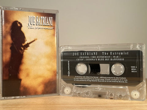 JOE SATRIANI – The Extremist – CASSETTE TAPE